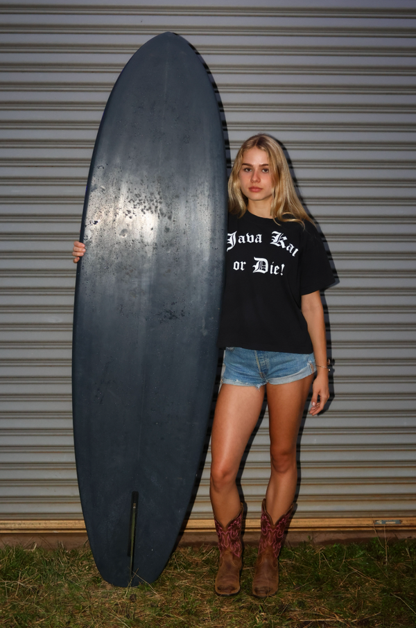 Java Kai or Die! Crop Top//Black