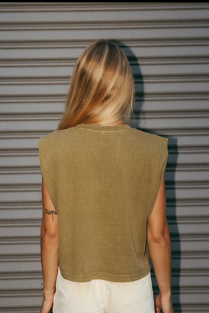 Java Kai Surf Skull //Crop Tank
