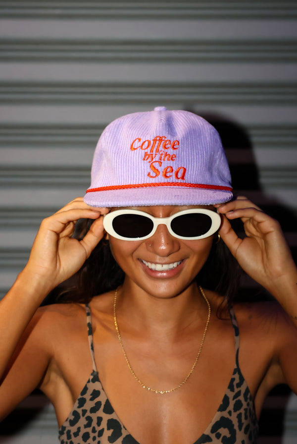 Coffee by the Sea // Relaxed Corduroy 5 Panel Hats