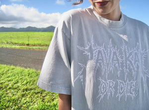 Java Kai or Die Ice Grey Tee