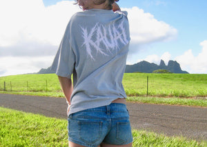 Java Kai or Die Ice Grey Tee