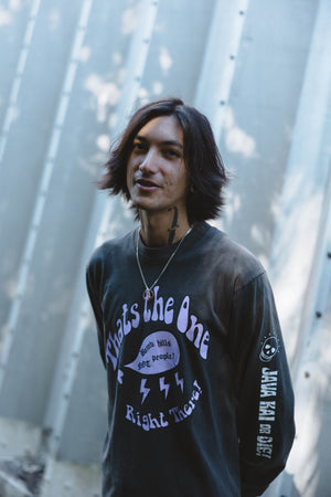 *NEW* Psychedelic Bomb Hills // Long Sleeve// Black
