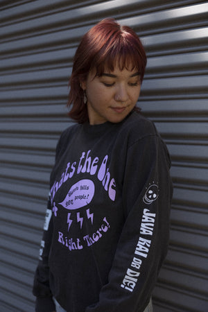 *NEW* Psychedelic Bomb Hills // Long Sleeve// Black
