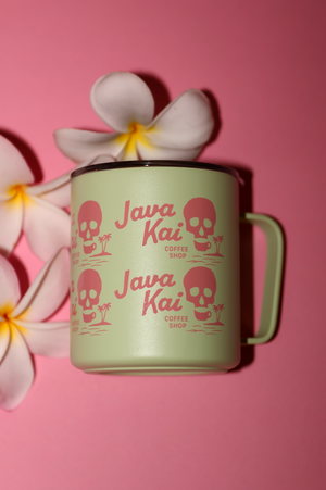 Cactus Green & Pink Skull Miir Camp Mug