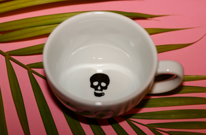 Skull Island Latte & Cap Mug by VERONA 11.8oz