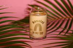 Hanalei is my Bae // 16oz Soda Can Glass