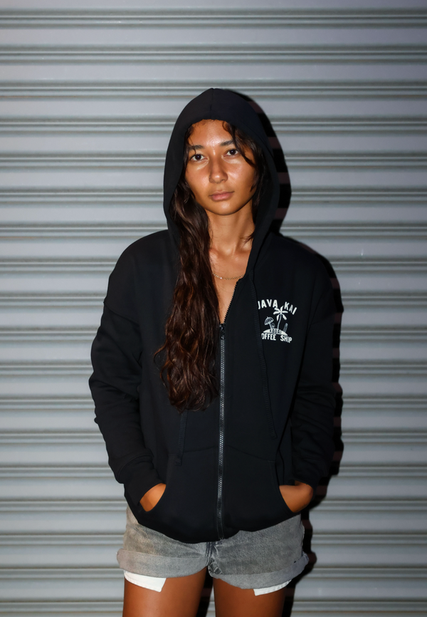 Drink Coffee or Die // Zip-Up Hoodie