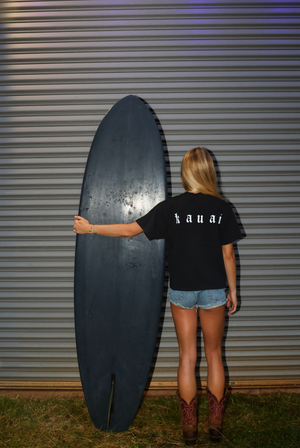 Java Kai or Die! Crop Top//Black