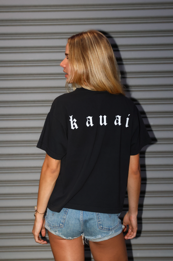 Java Kai or Die! Crop Top//Black