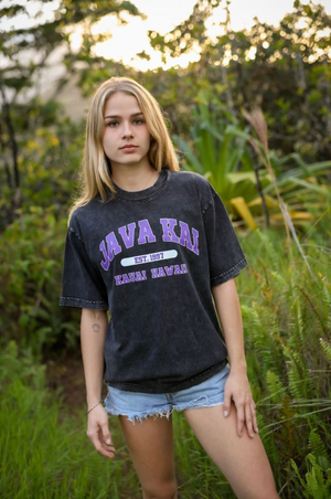 Dark Gray JK College Tee