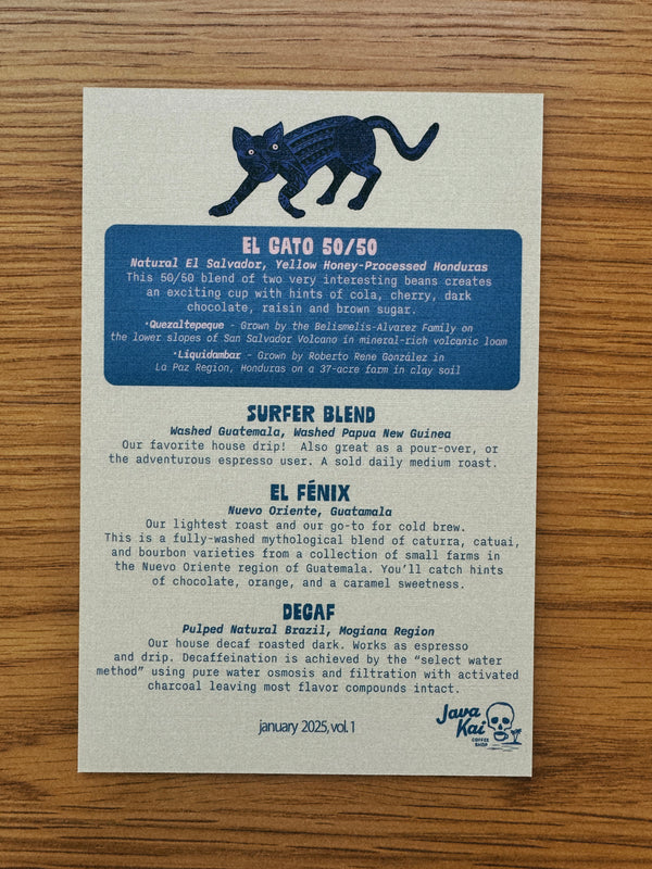 *new* EL GATO 50/50 - our newest blend