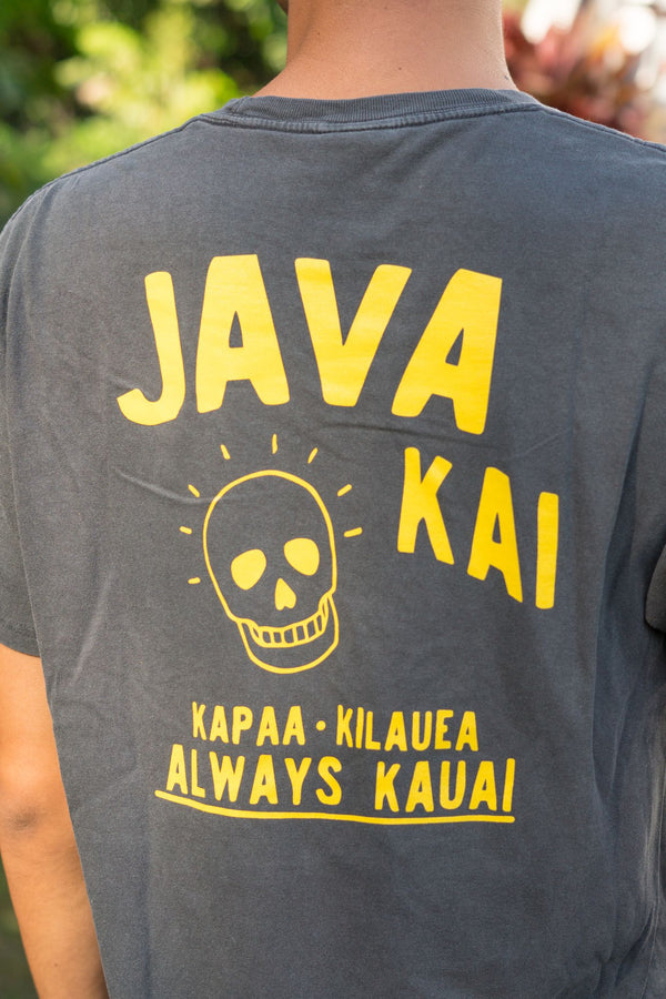 DRINK COFFEE OR DIE x YELLOW x SUN POCKET TEE