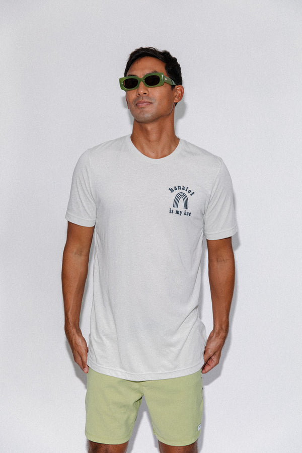 Hanalei Is My Bae Tee // Grey // Unisex