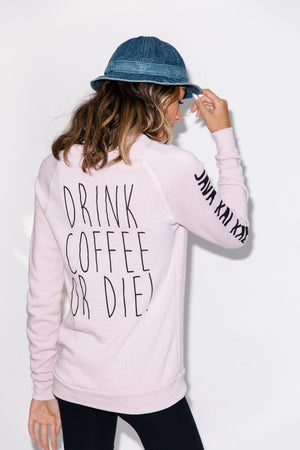 Rose Quartz Fleece Pullover